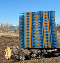 Load image into Gallery viewer, "Rocky Mountain" Base Camp Throw Quilt Kit (quilt top only)
