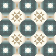 Load image into Gallery viewer, PDF Stars in Court Quilt Pattern