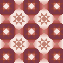 Load image into Gallery viewer, PDF Stars in Court Quilt Pattern