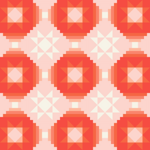 Load image into Gallery viewer, PDF Stars in Court Quilt Pattern