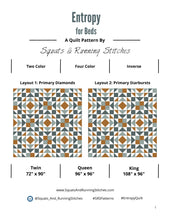 Load image into Gallery viewer, Entropy Bed Sizes Quilt Pattern