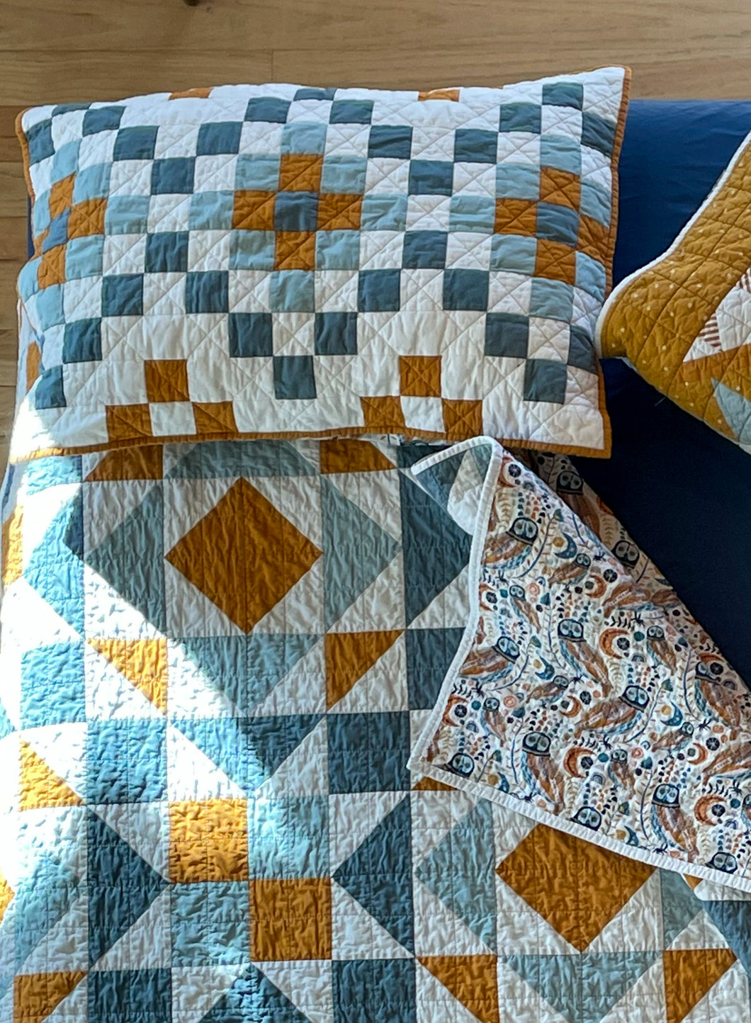 Vintage Knit Mini Quilt Pattern