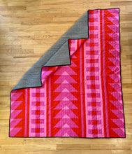 Load image into Gallery viewer, &quot;Red Mountain&quot; Base Camp Throw Quilt Kit (quit top only)
