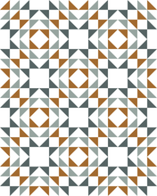 Load image into Gallery viewer, Entropy Bed Sizes Quilt Pattern
